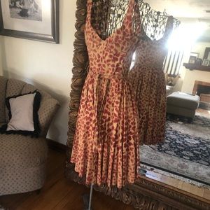 McQueen bustier party dress